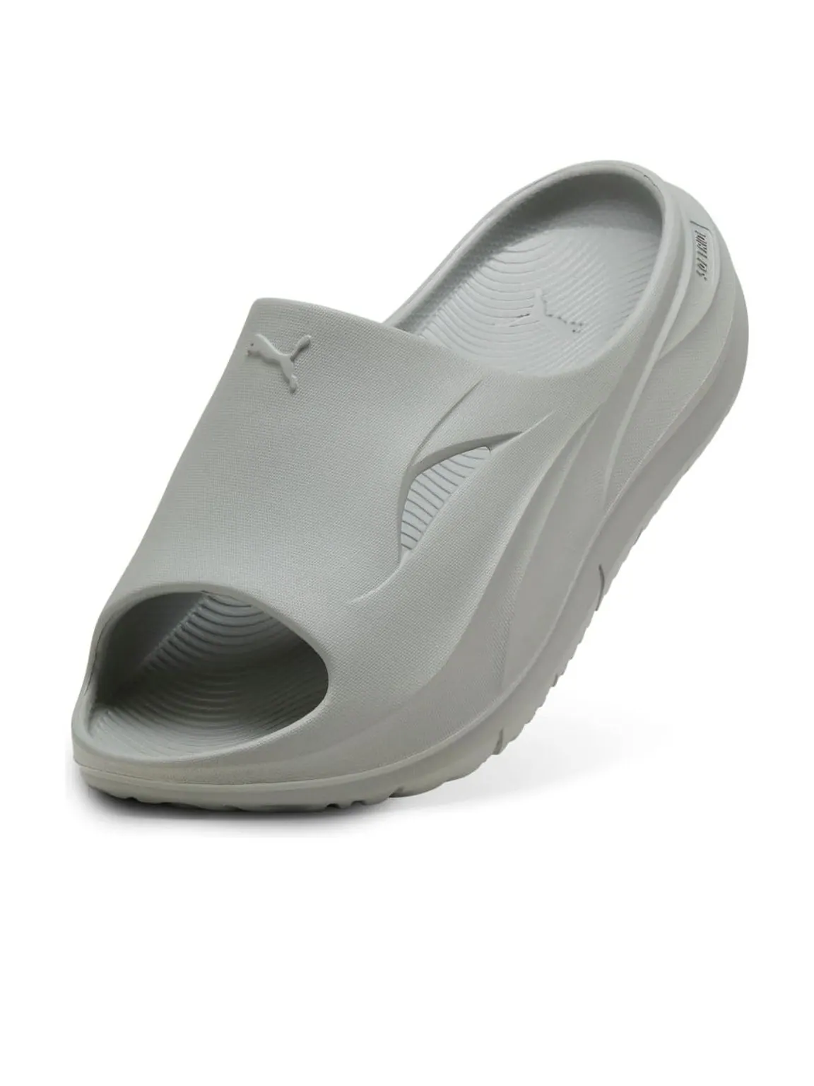 Шлепанцы PUMA Softride ZeroG Slides 'Smokey Gray' — изображение 5 из 6, серый