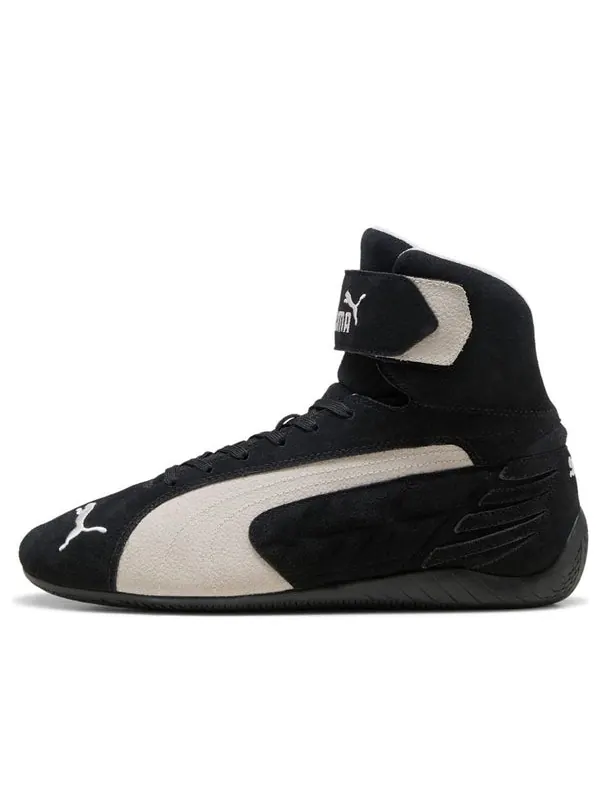 Кроссовки speedcat mid 'black warm white' Puma — изображение 1 из 4, черный/белый