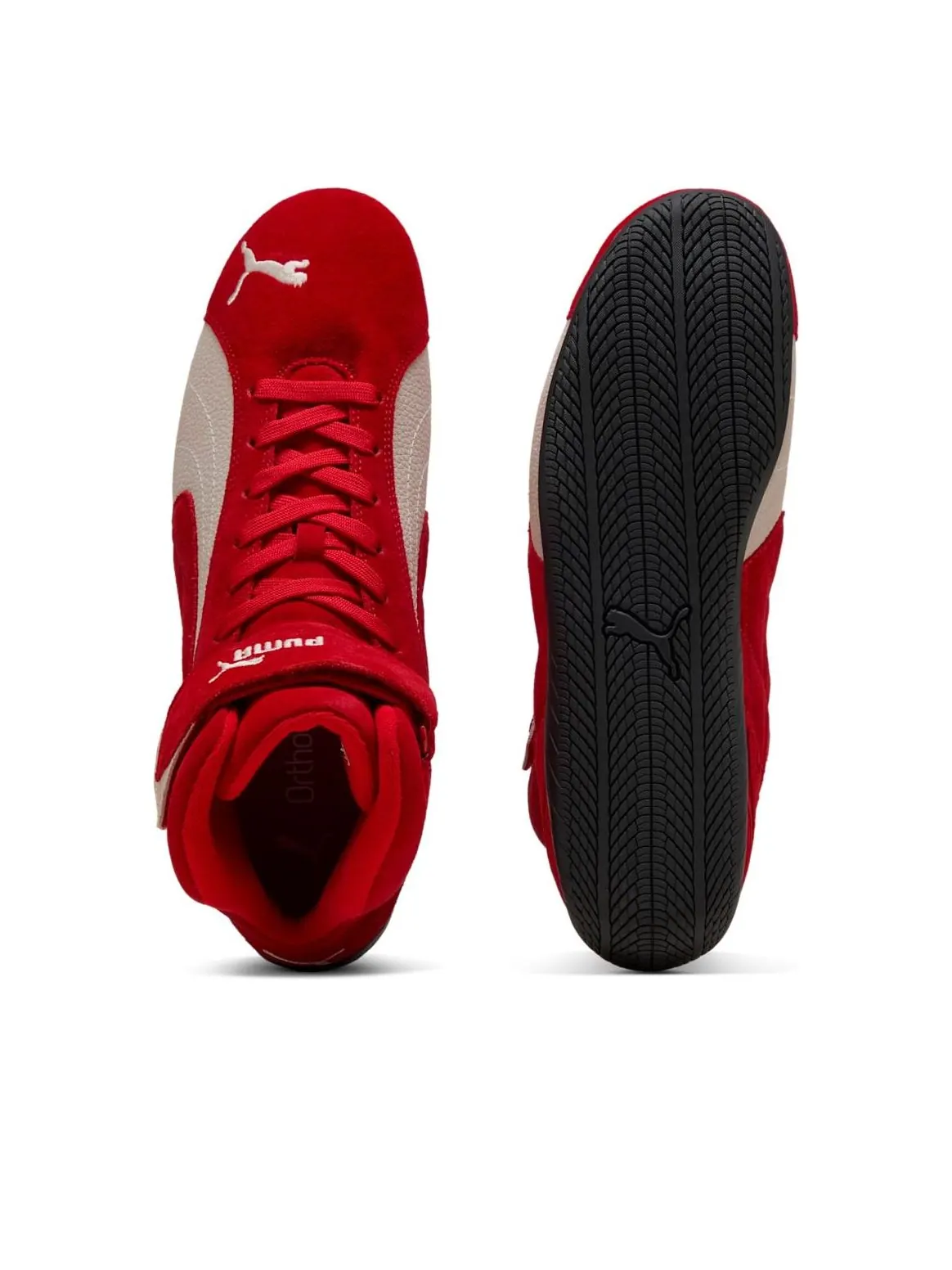 Puma Speedcat Mid 'For All Time Red White' — изображение 5 из 6, красный/белый