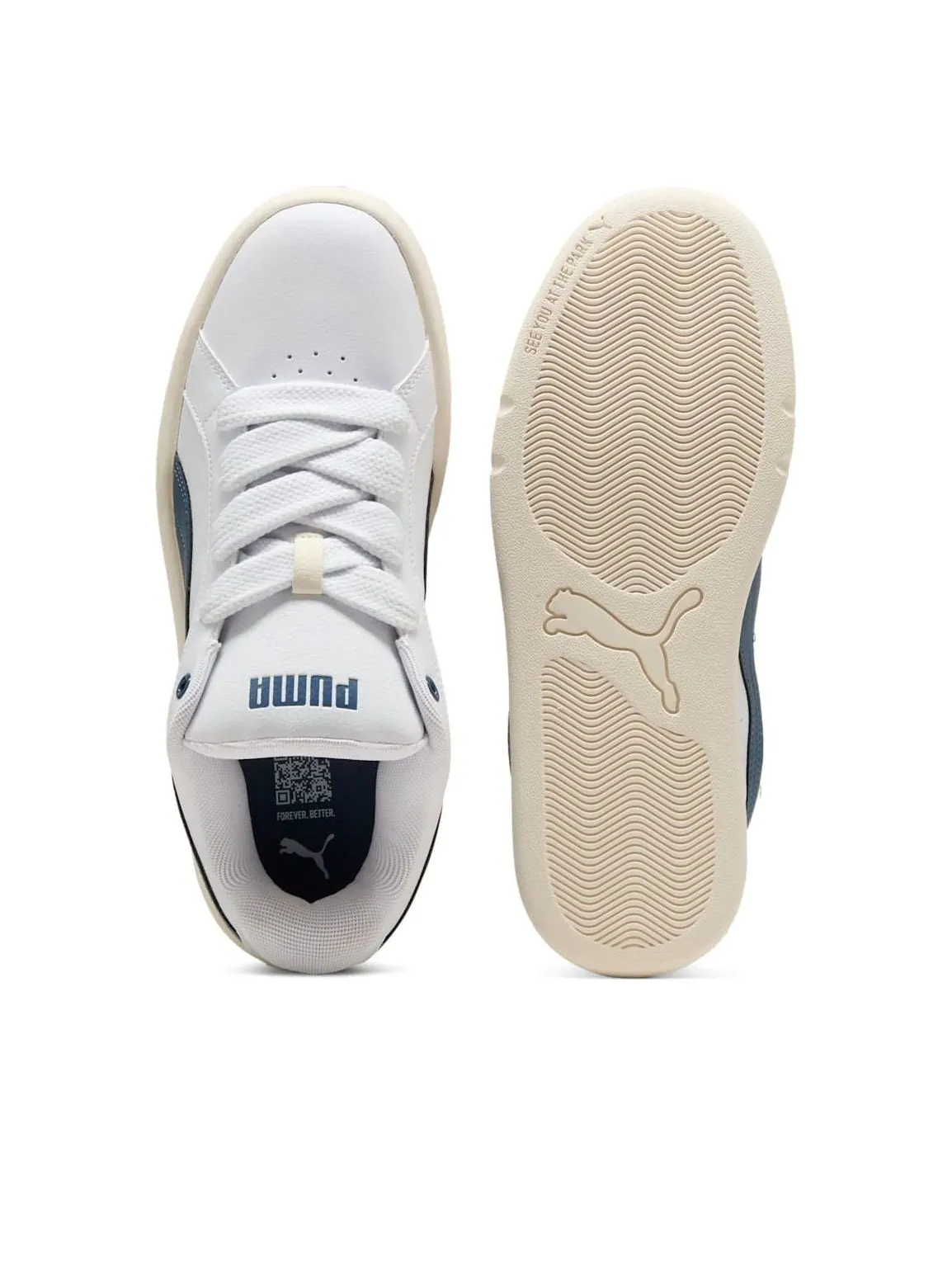 Puma Park Lifestyle 'White Blue' — изображение 5 из 6, белый/синий