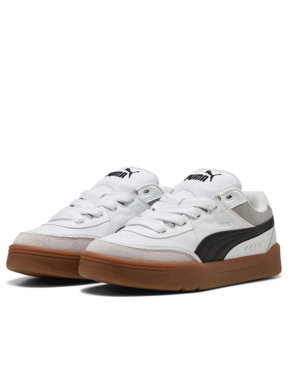 Puma Park Lifestyle SK8 'White Black Gray' — изображение 6 из 6, белый/черный/серый