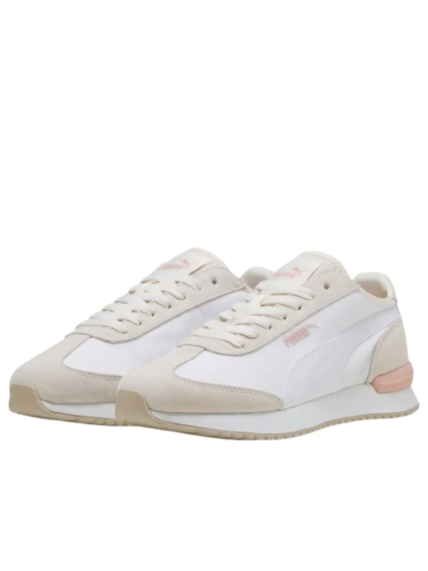Кроссовки PUMA R78 Wind 'White Grey' — изображение 2 из 3, белый