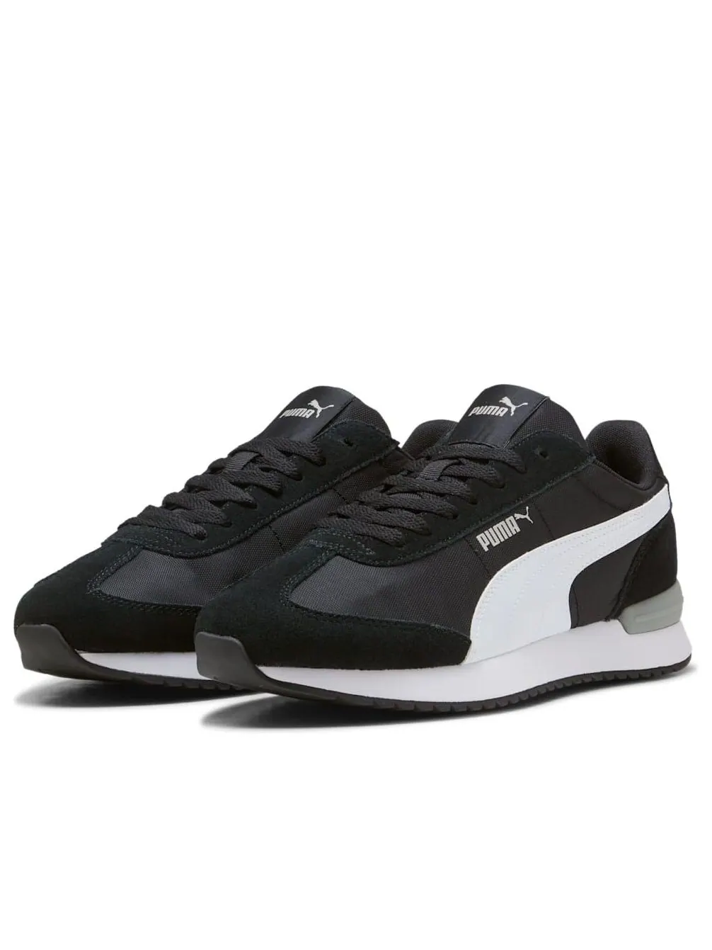 Кроссовки PUMA R78 Wind MU 'Black White' — изображение 2 из 6, черный