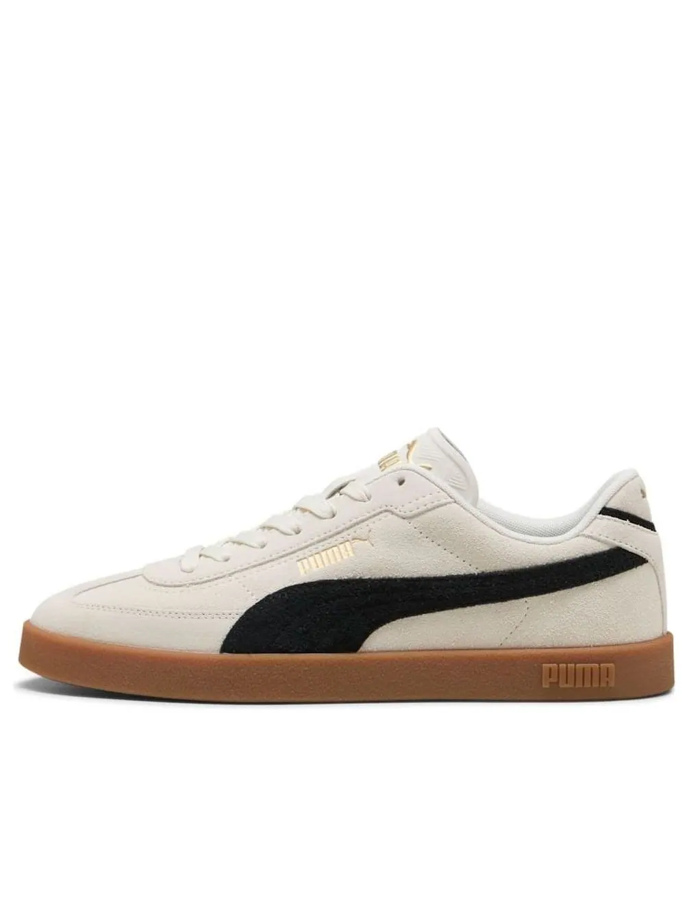 Кроссовки PUMA Club II Era Suede 'Gray Black Gum' — изображение 1 из 6, серый