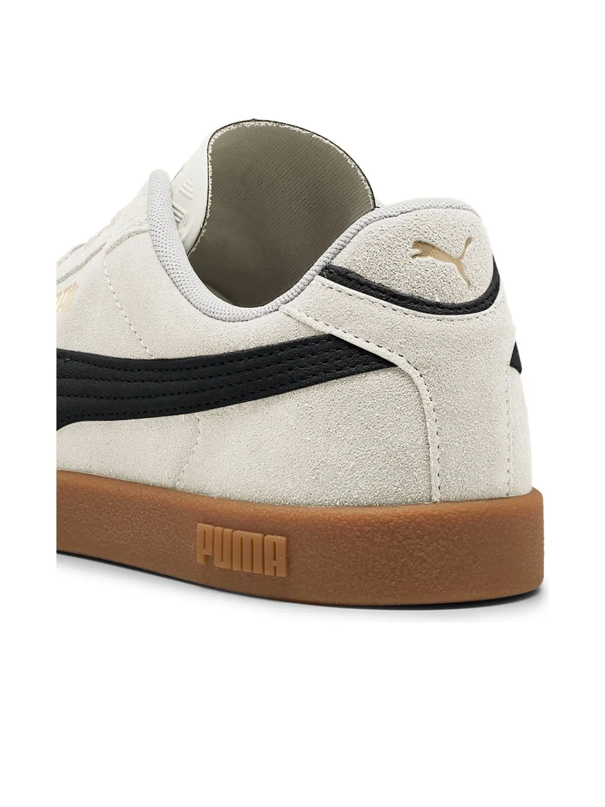 Кроссовки PUMA Club II Era Suede 'Gray Black Gum' — изображение 4 из 6, серый