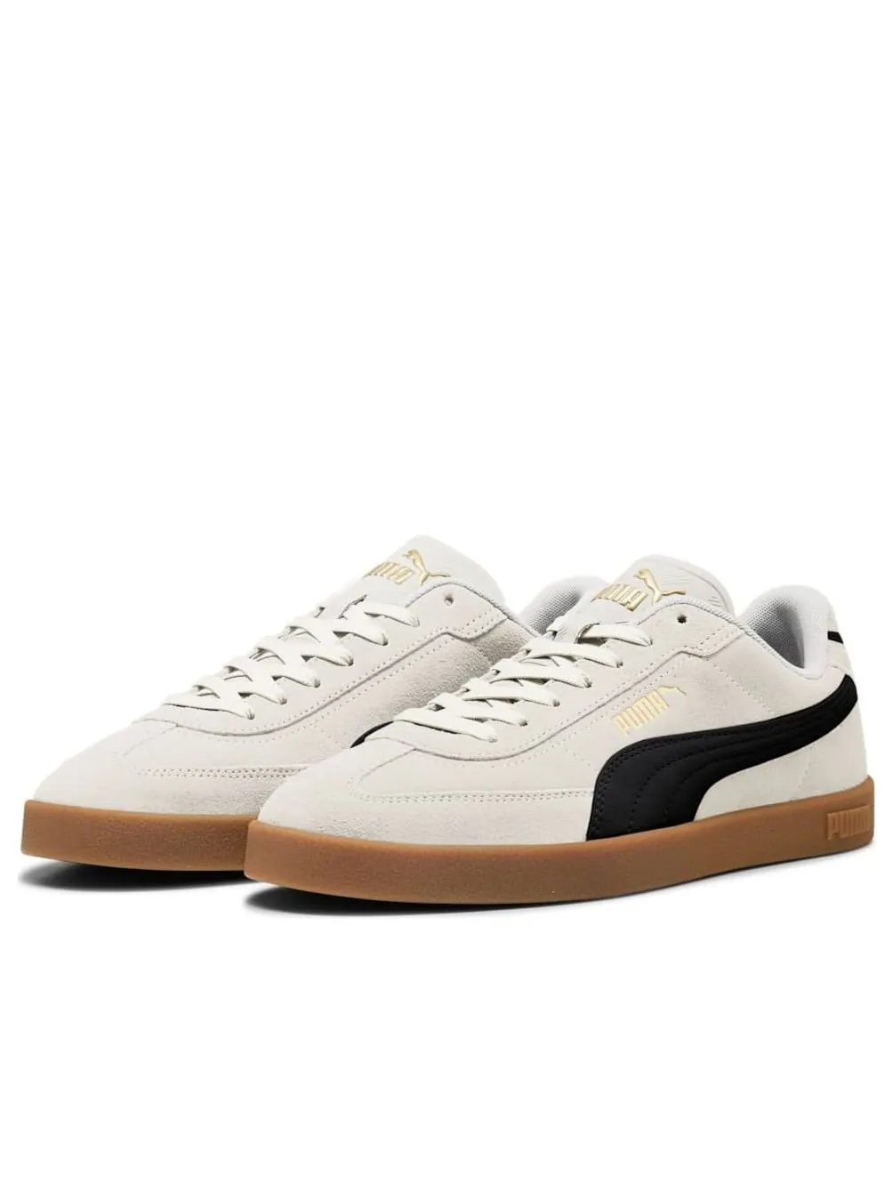 Кроссовки PUMA Club II Era Suede 'Gray Black Gum' — изображение 6 из 6, серый