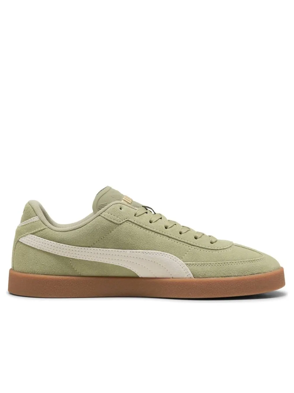 Кроссовки PUMA Club II Era Suede 'Green Off White' — изображение 2 из 6, зеленый