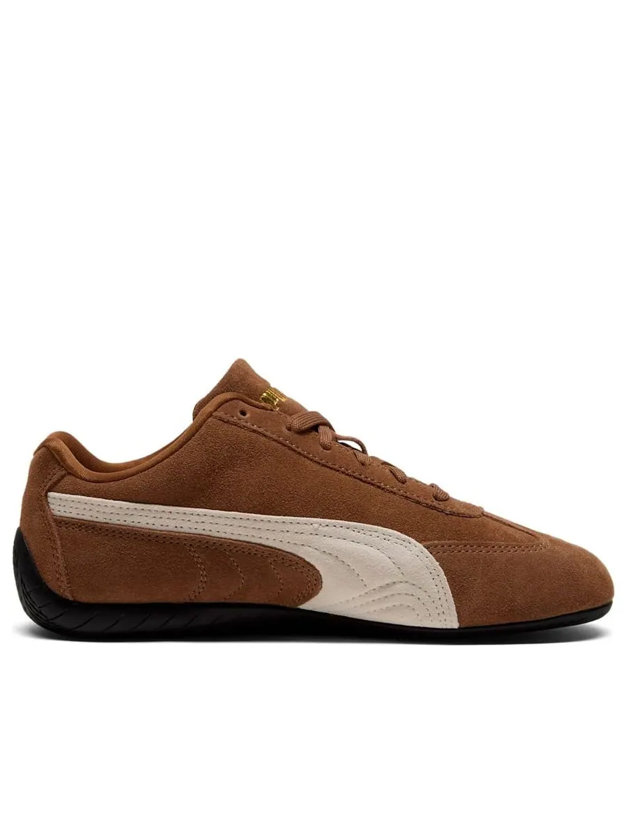 Кроссовки (WMNS) PUMA Speedcat OG 'Haute Coffee Frosted Ivory' — изображение 2 из 6, коричневый