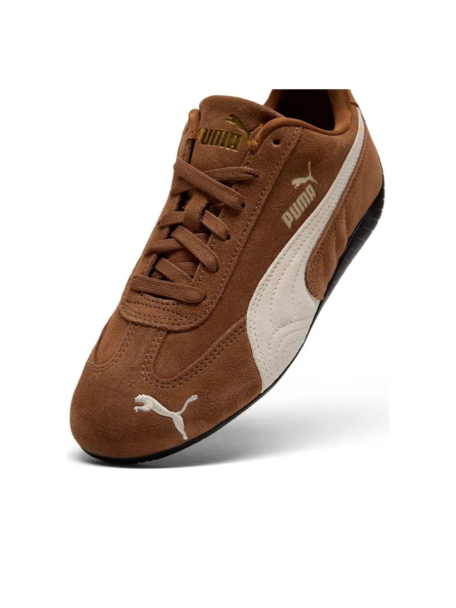 Кроссовки (WMNS) PUMA Speedcat OG 'Haute Coffee Frosted Ivory' — изображение 5 из 6, коричневый
