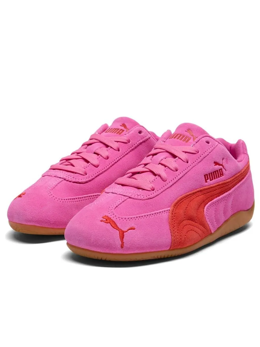 Кроссовки (WMNS) PUMA Speedcat OG 'Pink Pixel Glowing Red' — изображение 3 из 6, розовый
