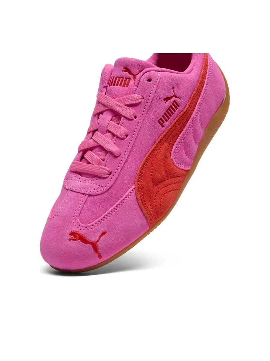 Кроссовки (WMNS) PUMA Speedcat OG 'Pink Pixel Glowing Red' — изображение 5 из 6, розовый