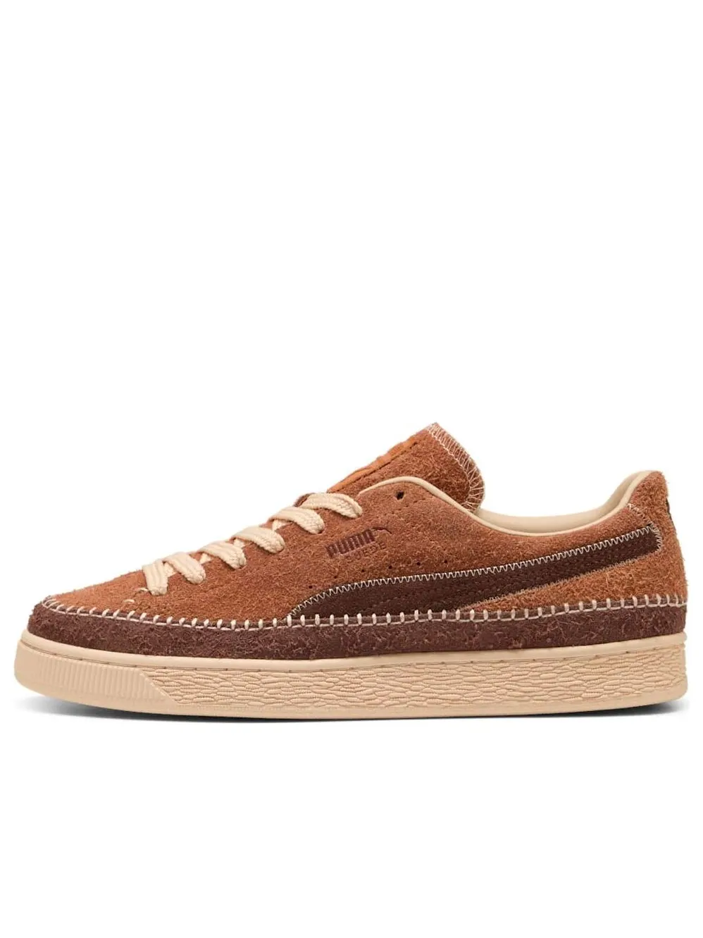 Кроссовки PUMA Suede 'Moccasin' — изображение 1 из 6, коричневый