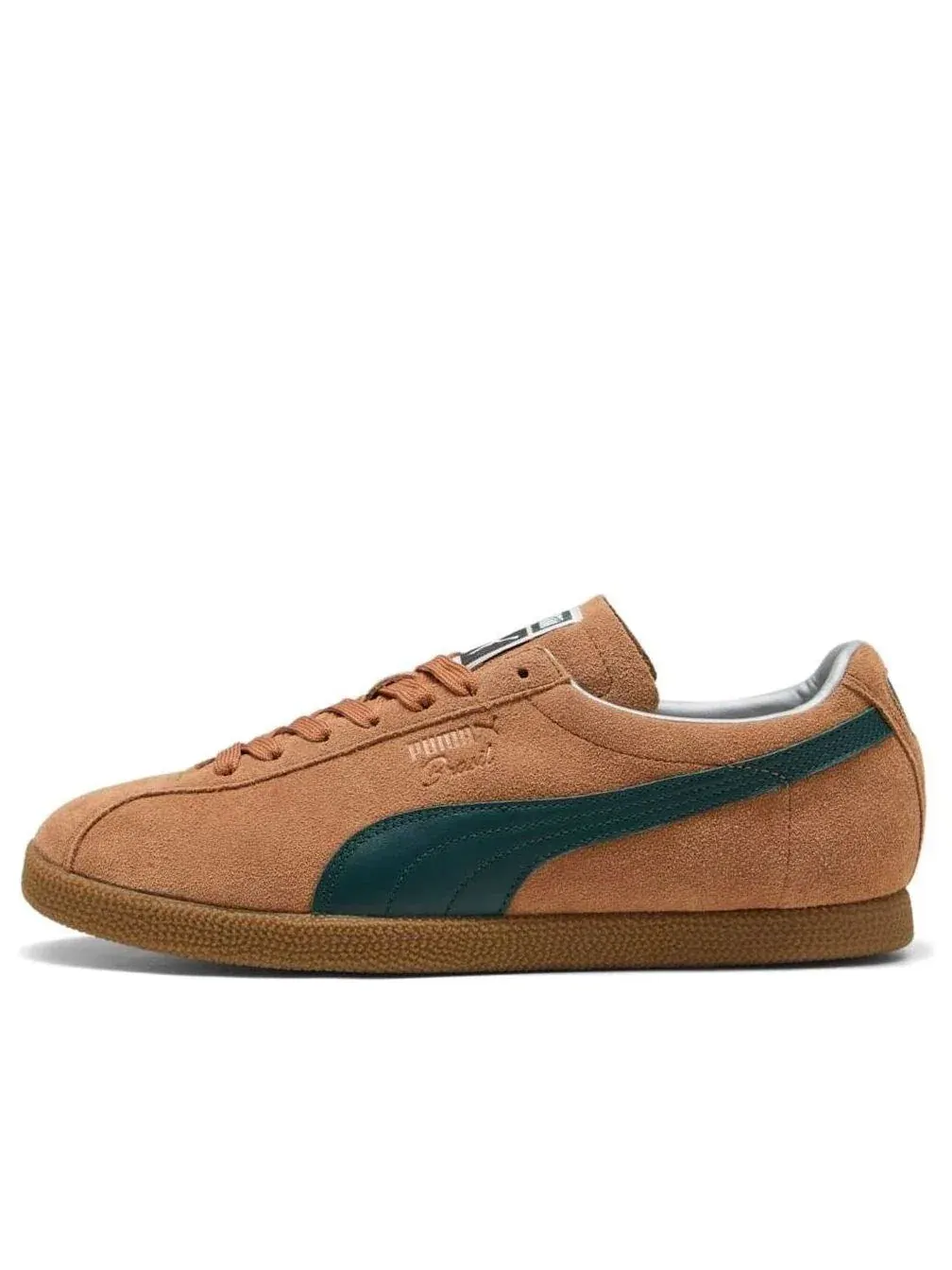 Кроссовки PUMA Brasil 'Melted Caramel Green Terrain' 401048-12 — изображение 1 из 6, коричневый