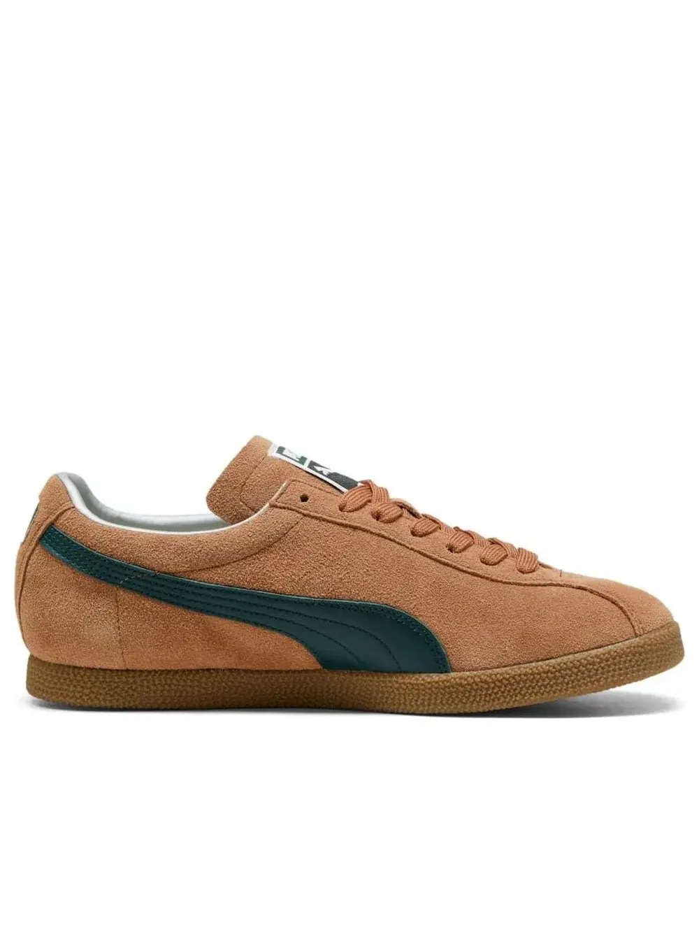 Кроссовки PUMA Brasil 'Melted Caramel Green Terrain' 401048-12 — изображение 2 из 6, коричневый