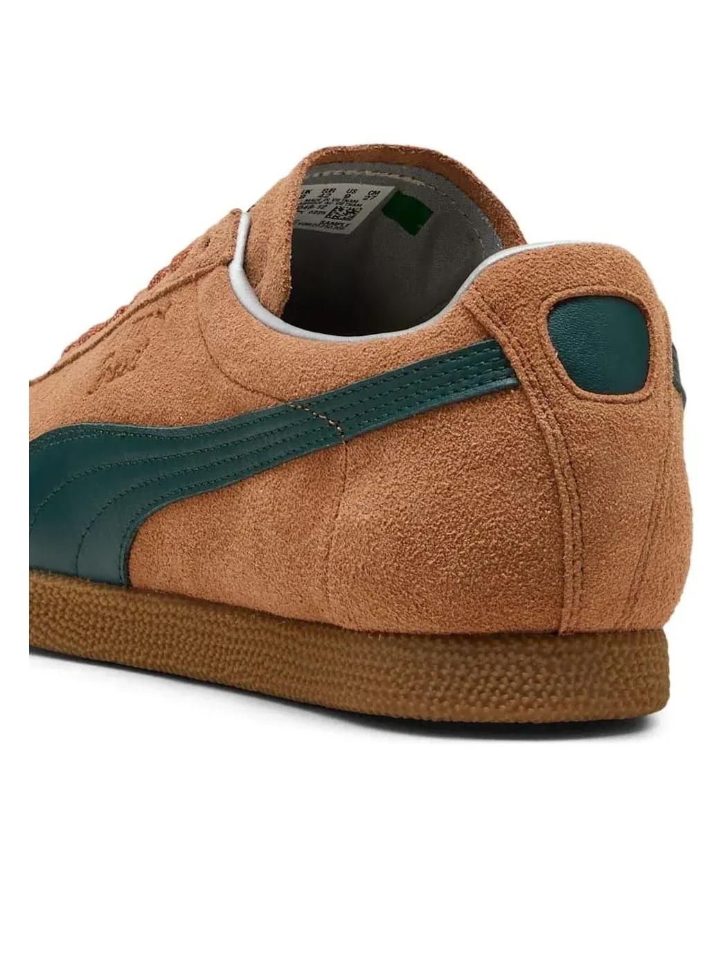 Кроссовки PUMA Brasil 'Melted Caramel Green Terrain' 401048-12 — изображение 4 из 6, коричневый