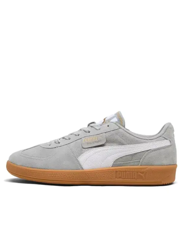 Кроссовки palermo supertifo 'smokey grey white' Puma — изображение 1 из 4, серый/белый/золотистый