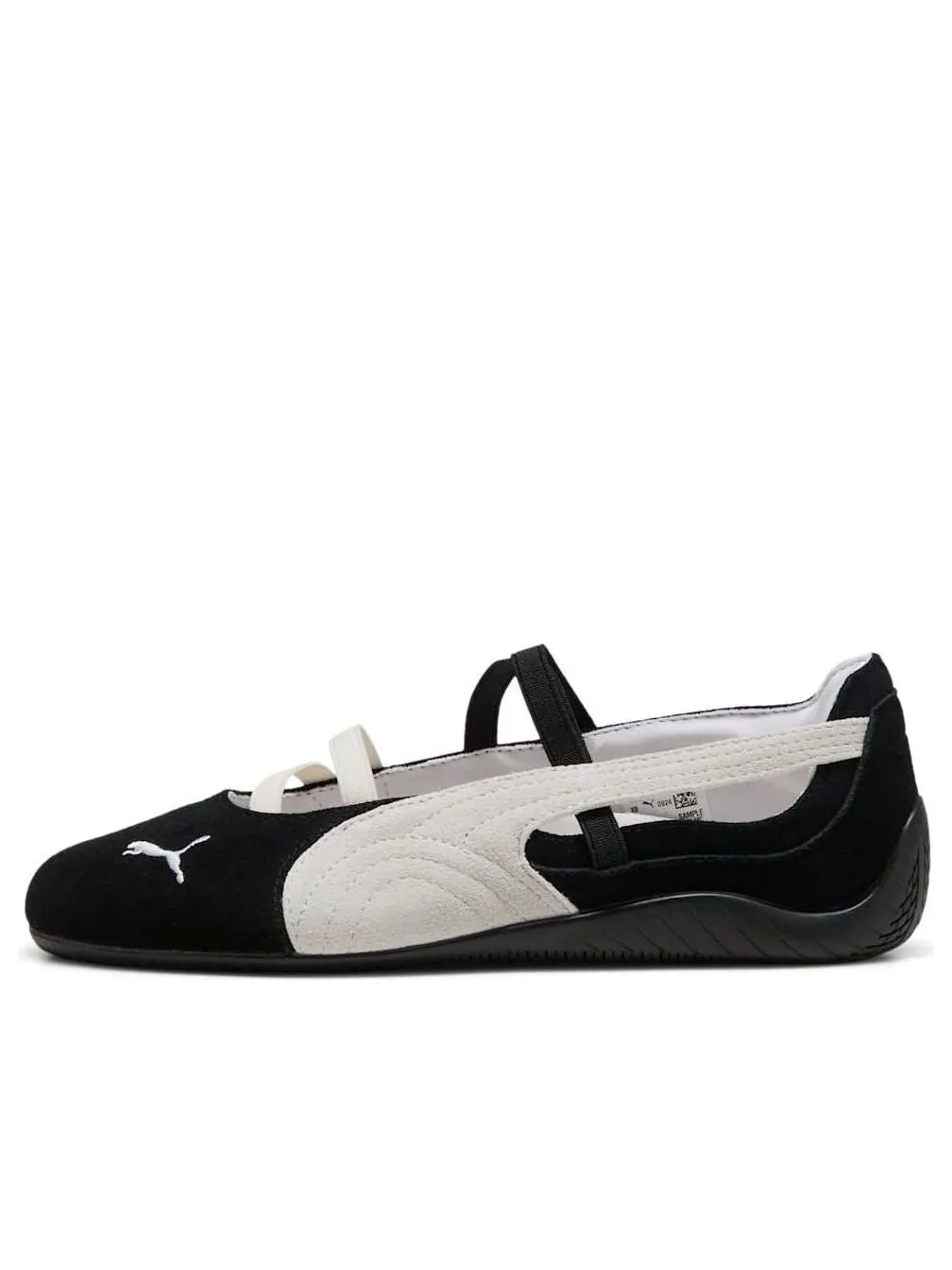 Кроссовки (WMNS) PUMA Speedcat Ballet Suede 'Black White' — изображение 1 из 6, черный