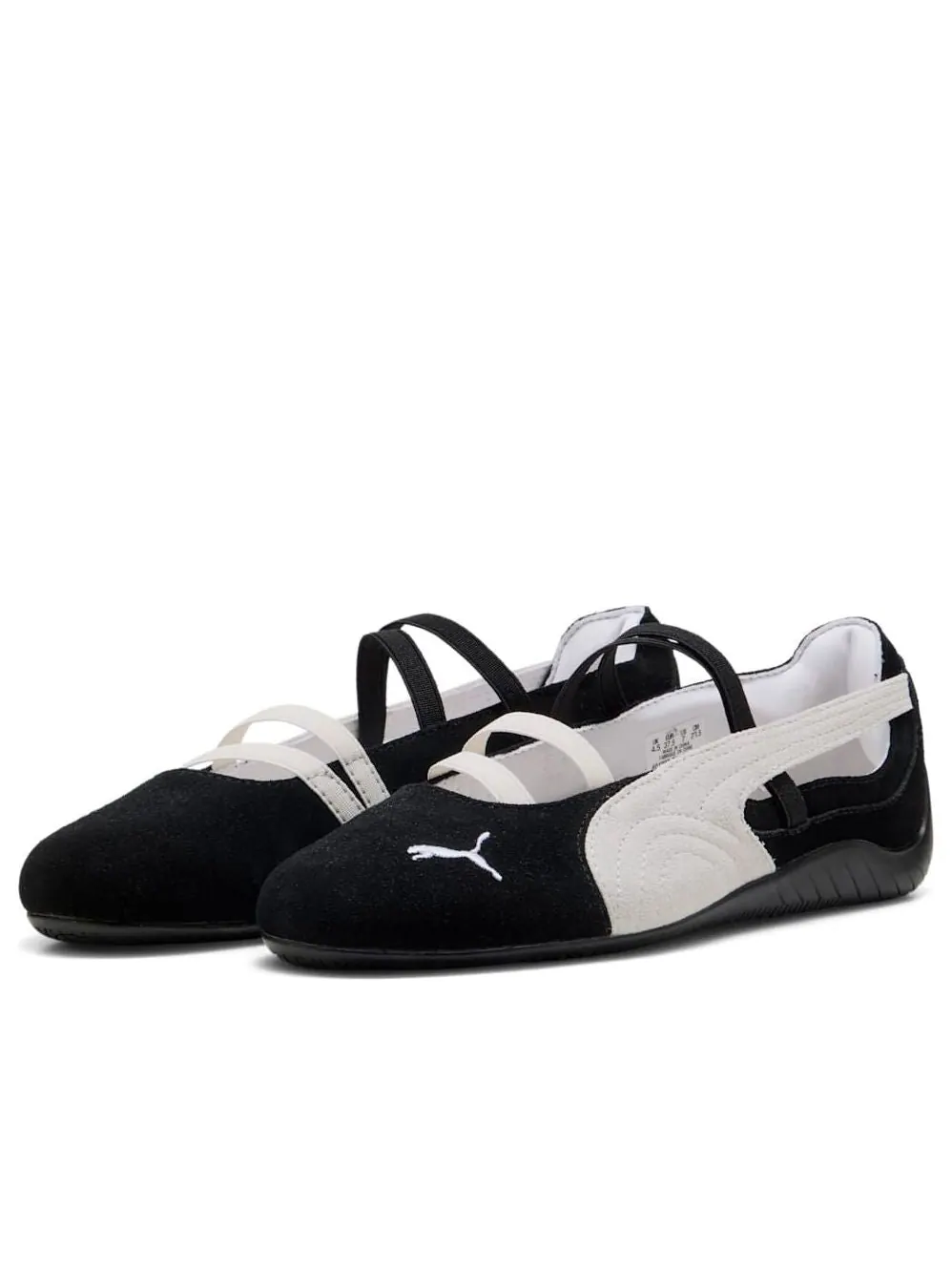 (WMNS) Puma Speedcat Ballet Suede 'Black White' — изображение 6 из 6, черный/белый/белый