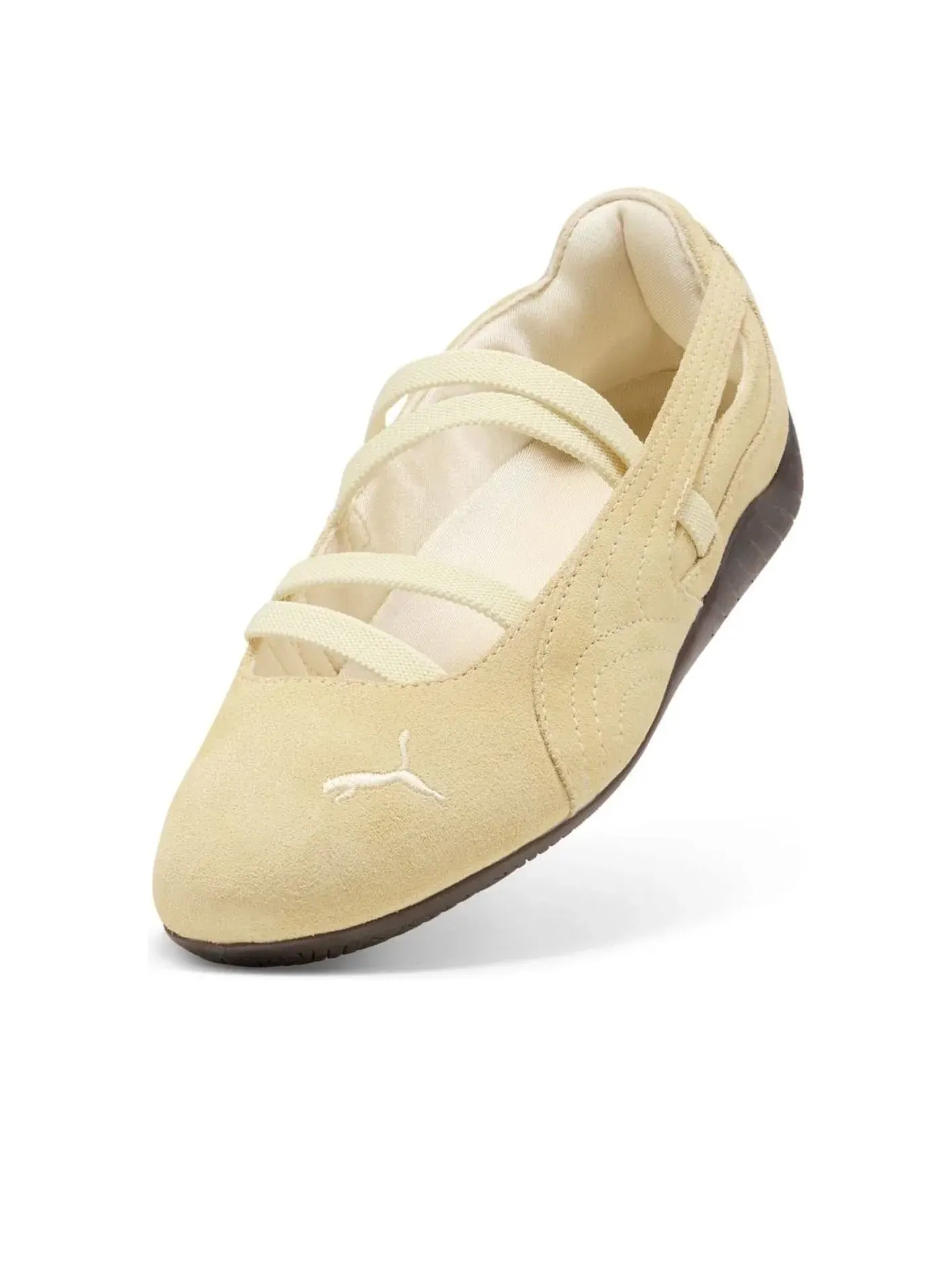 Кроссовки PUMA Speedcat Ballet Suede 'Creamy Vanilla Gum' 401287-15 — изображение 3 из 6, бежевый