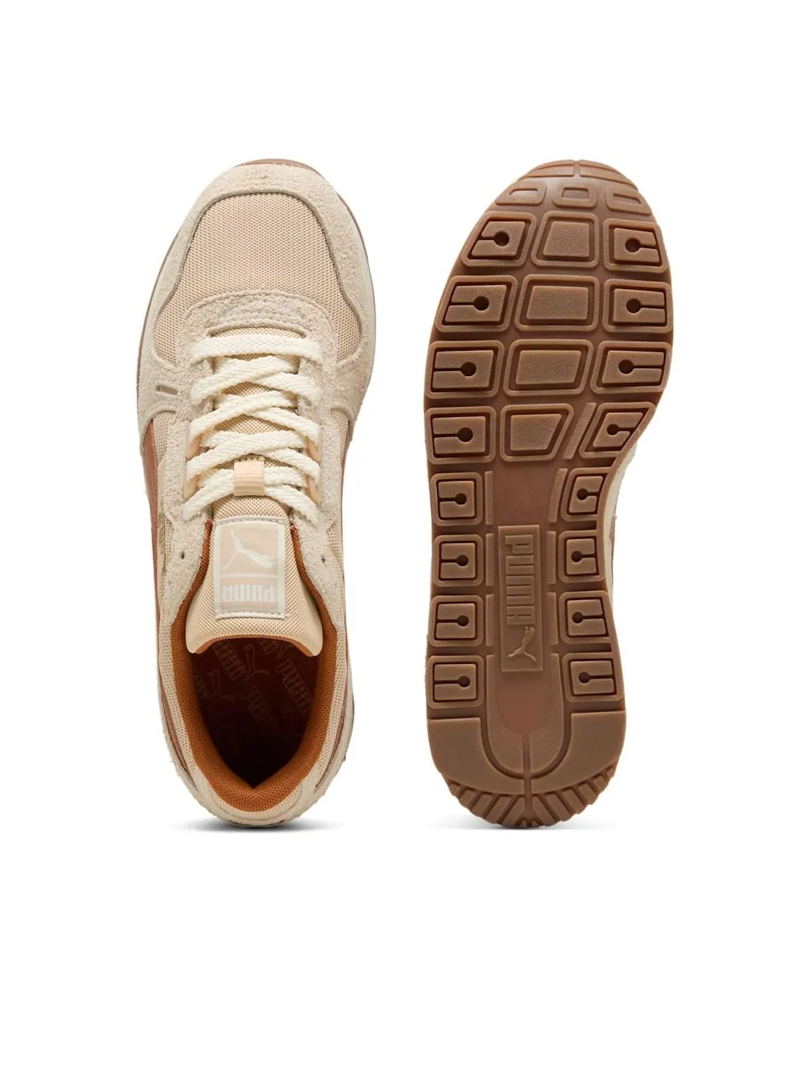 Кроссовки PUMA RX 737 Vintage 'Brown' — изображение 3 из 6, коричневый