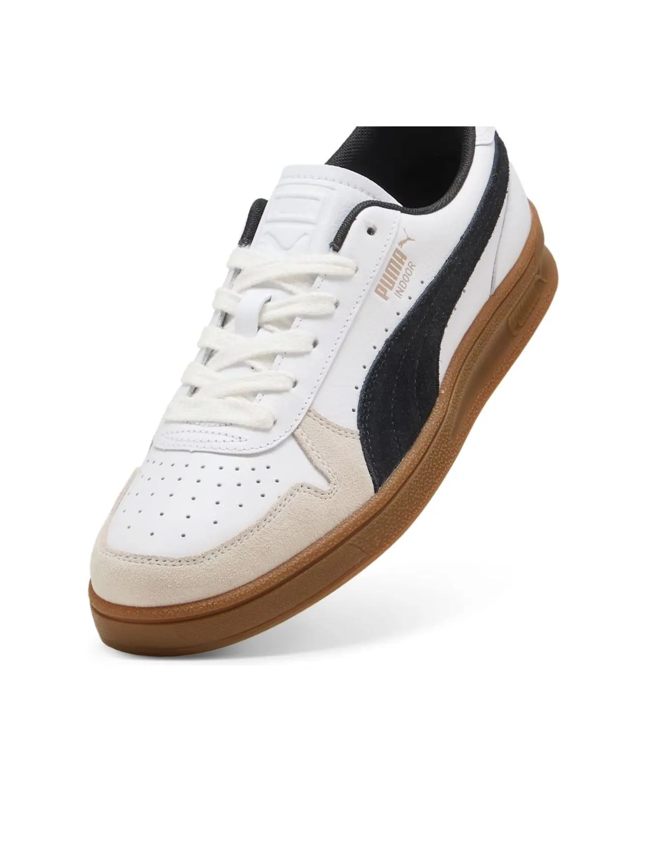 Кроссовки Puma Indoor 'Puma White Puma Black' — изображение 5 из 6, белый/черный