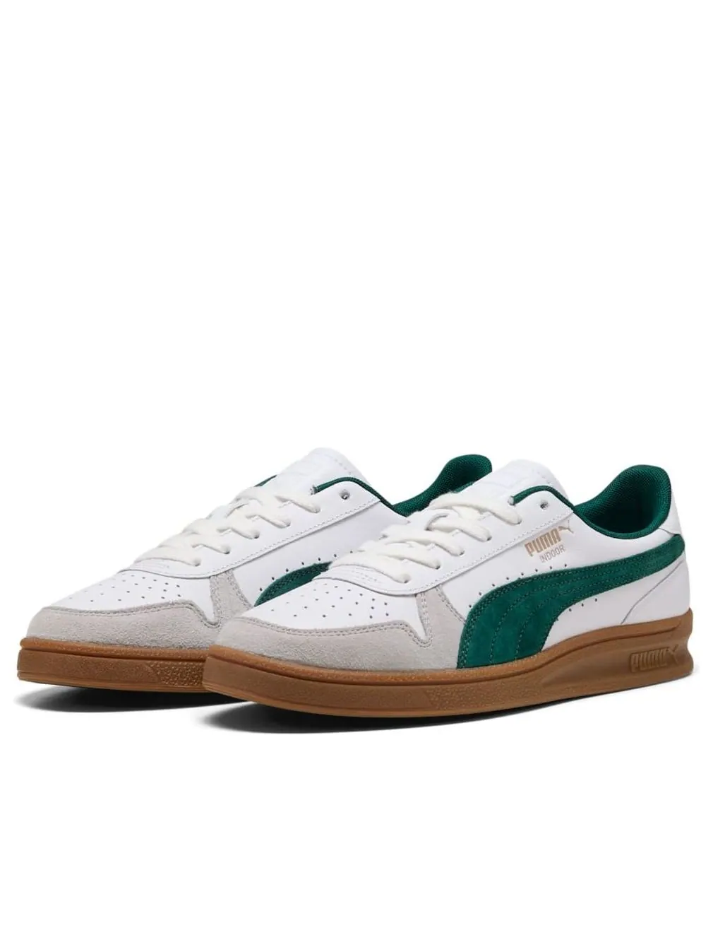 Кроссовки PUMA Indoor 'PUMA White Dark Myrtle' — изображение 2 из 6, белый