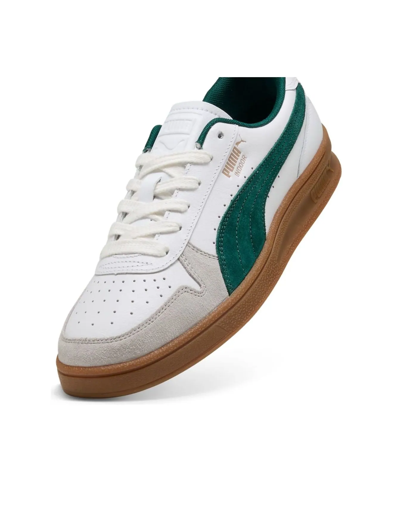 Кроссовки PUMA Indoor 'PUMA White Dark Myrtle' — изображение 5 из 6, белый