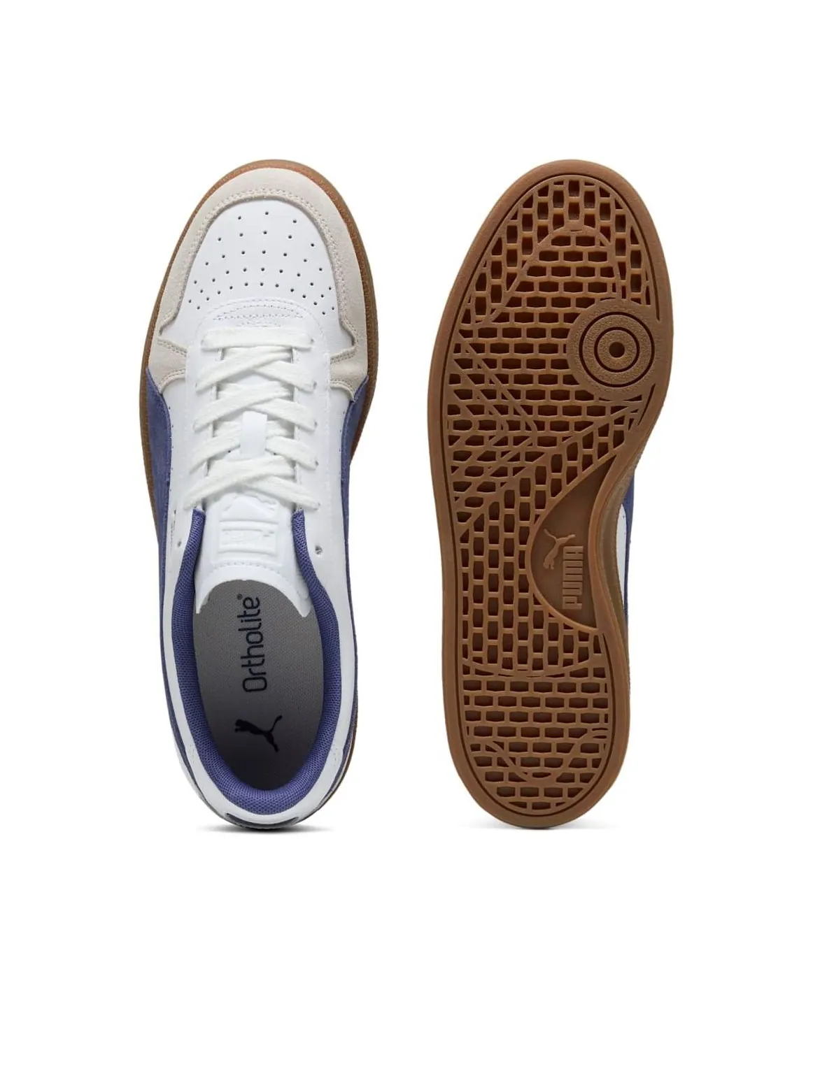 Кроссовки PUMA Indoor 'PUMA White Blue Crystal' — изображение 3 из 6, белый