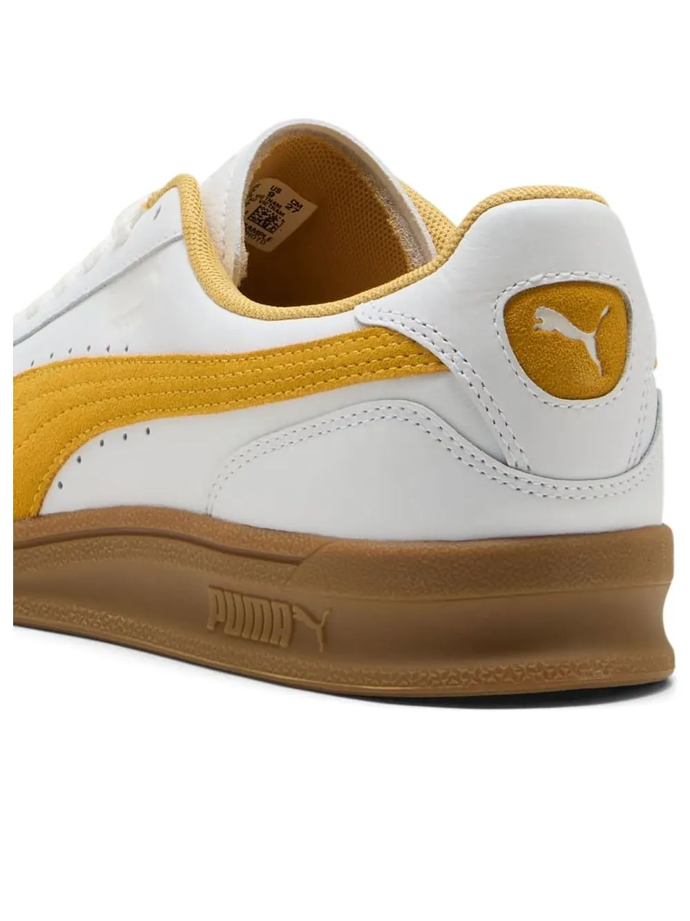 Кроссовки Puma Indoor 'Puma White Archive Gold' — изображение 4 из 6, белый/золотистый