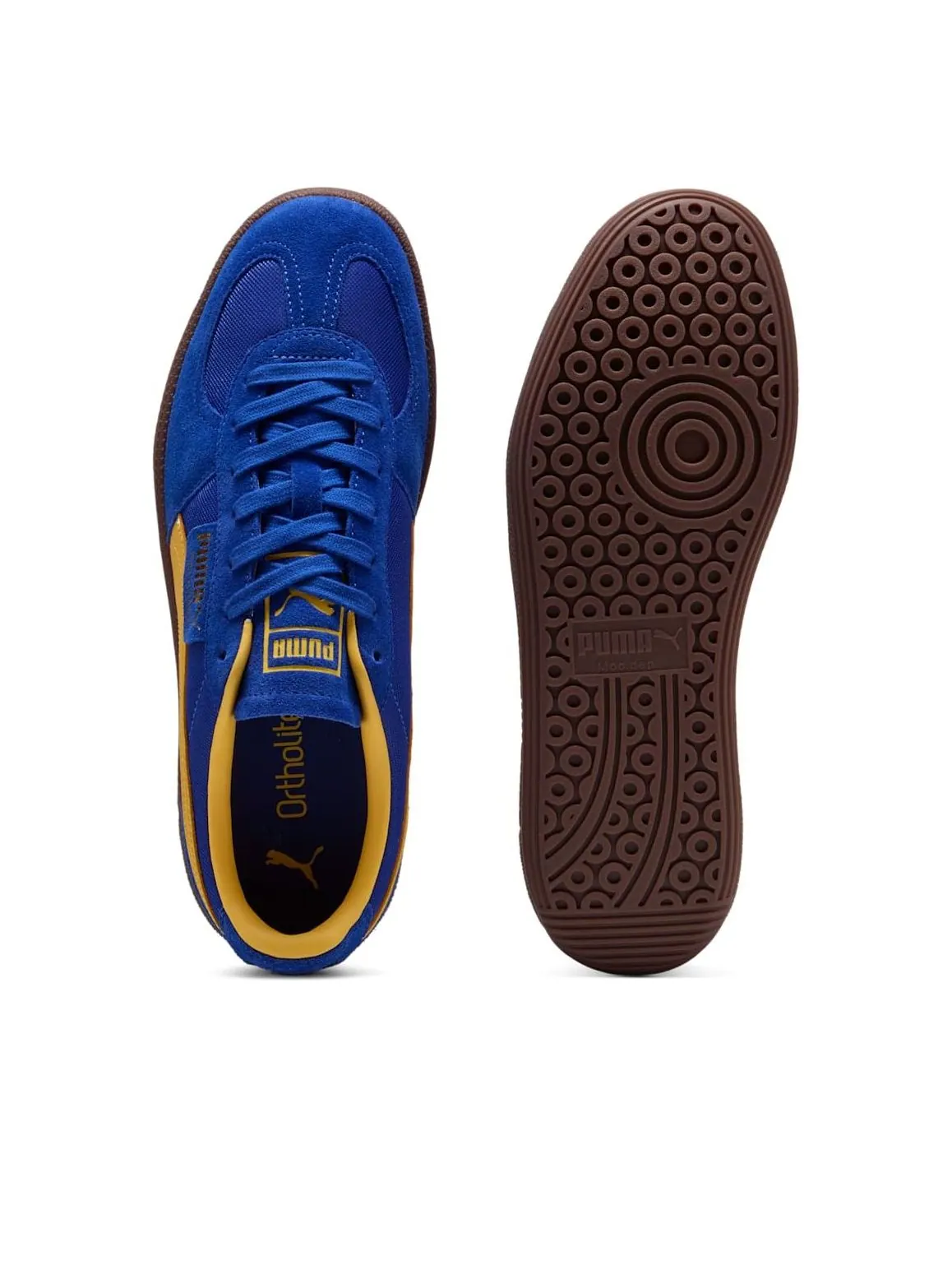 Puma Palermo Vintage Update 'Vivid Blue Sunny Yellow' — изображение 3 из 6, синий/желтый