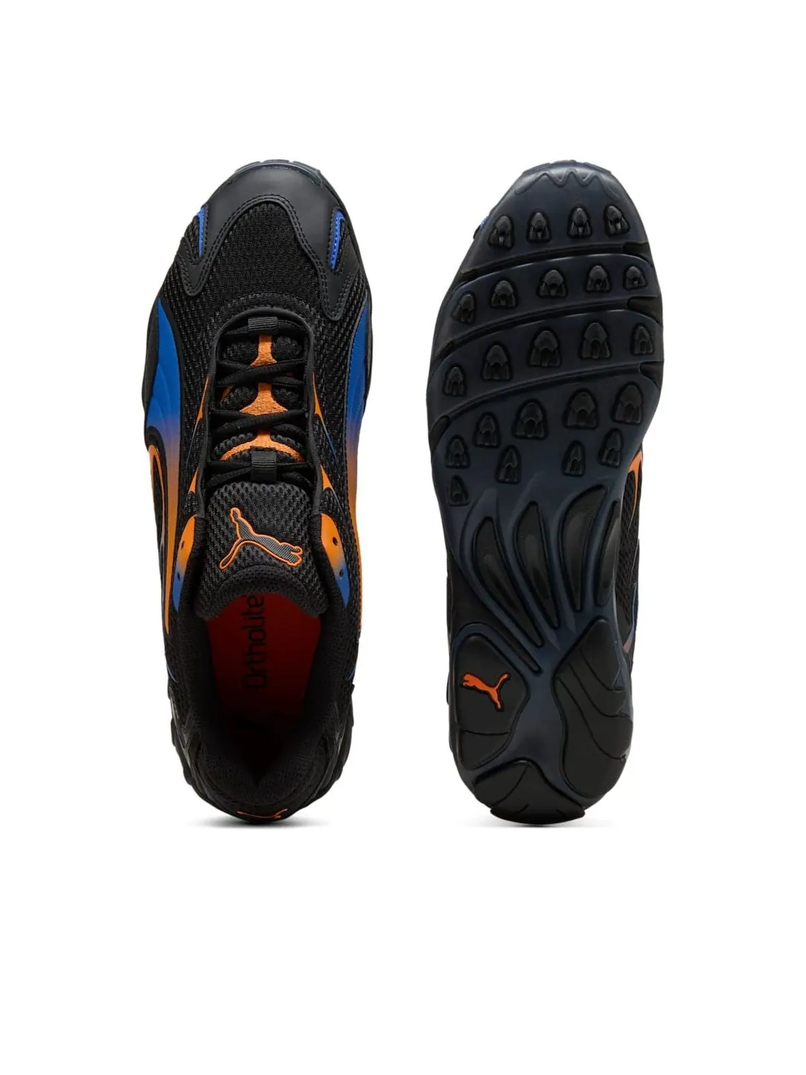 Puma Inhale 'Puma Black Orange Glo' — изображение 3 из 6, черный/оранжевый