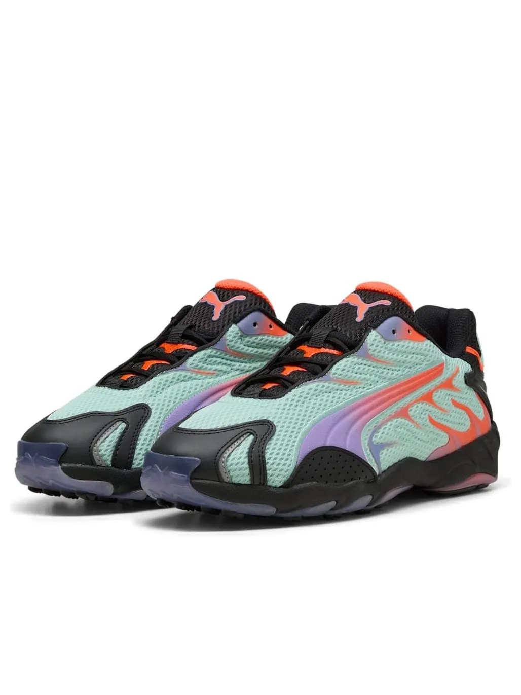 Кроссовки PUMA Inhale 'Mint Melt Lavender Alert' — изображение 2 из 6, зеленый