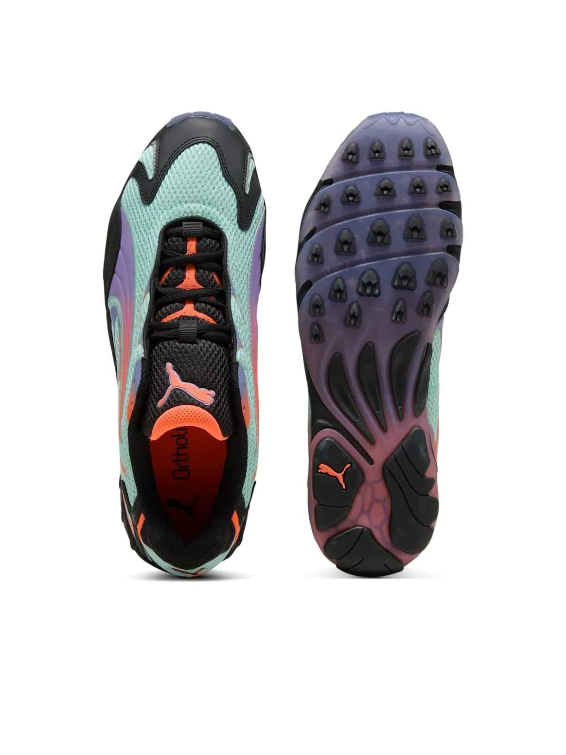 Кроссовки PUMA Inhale 'Mint Melt Lavender Alert' — изображение 3 из 6, зеленый