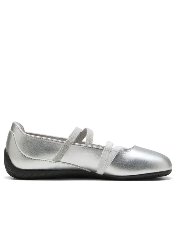Кроссовки speedcat ballet Puma — изображение 2 из 4, серебряный