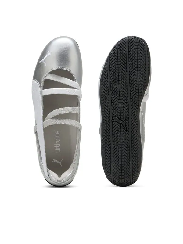 Кроссовки speedcat ballet Puma — изображение 4 из 4, серебряный