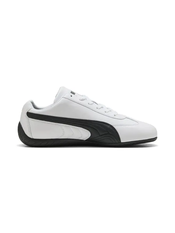 Кроссовки speedcat og leather 'white black' Puma — изображение 2 из 4, белый/черный