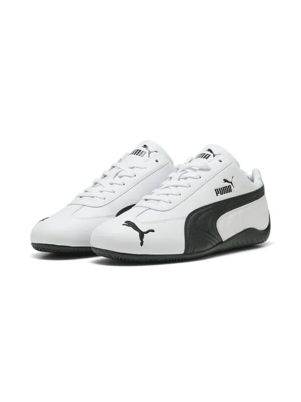 Кроссовки speedcat og leather 'white black' Puma — изображение 3 из 4, белый/черный