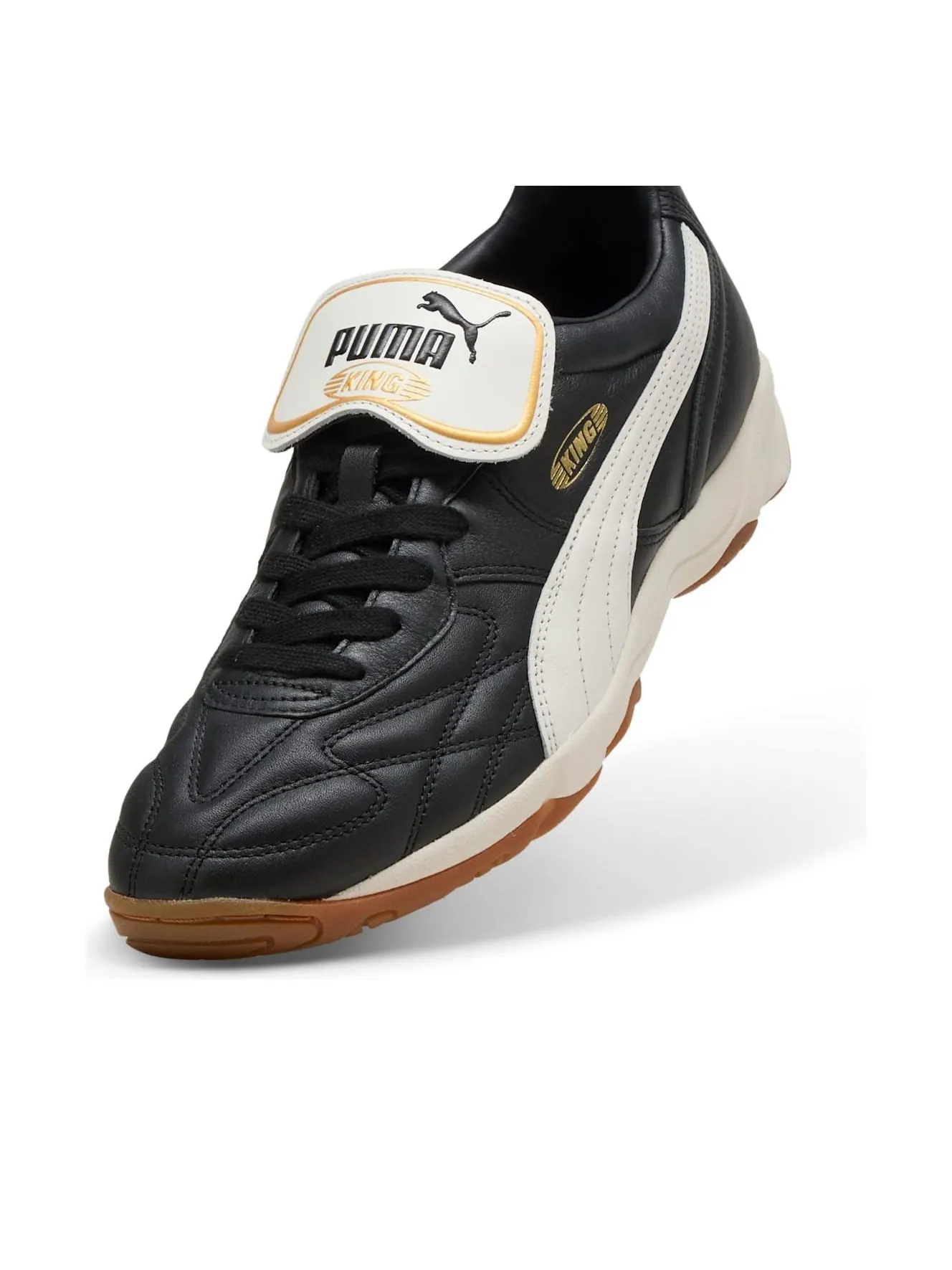 Кроссовки Puma King Indoor 'Black White' — изображение 5 из 6, черный/белый