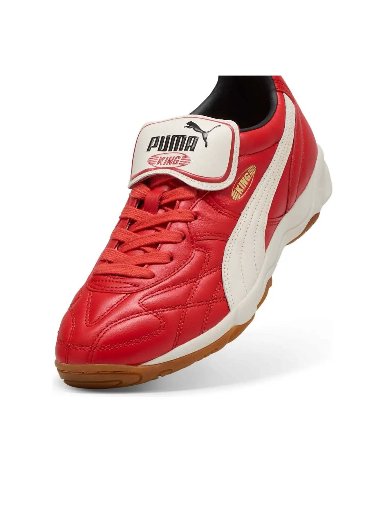 Кроссовки Puma King Indoor 'Red White' — изображение 5 из 6, красный/белый
