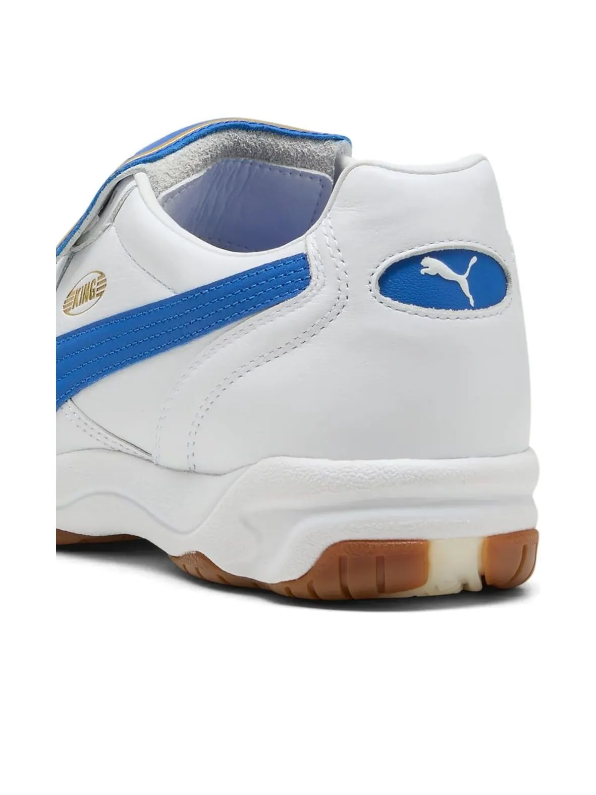 Кроссовки Puma King Indoor 'White Blue' — изображение 4 из 6, белый/синий