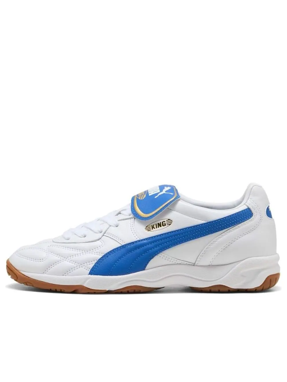 Кроссовки PUMA King Indoor 'White Blue' — изображение 1 из 6, белый