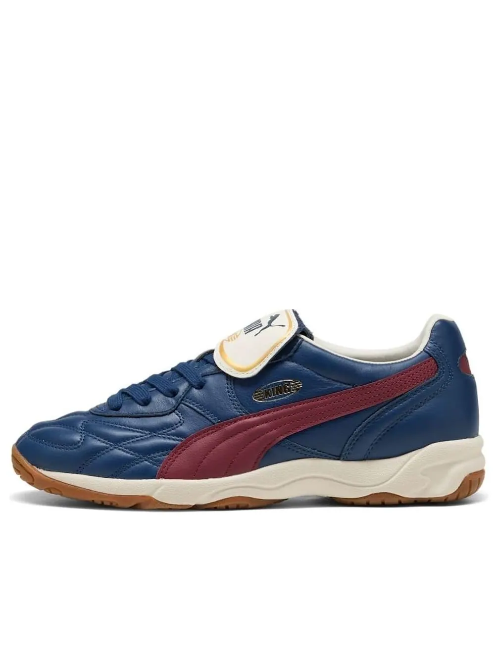 Кроссовки PUMA King Indoor 'Navy Red' — изображение 1 из 6, темно-синий