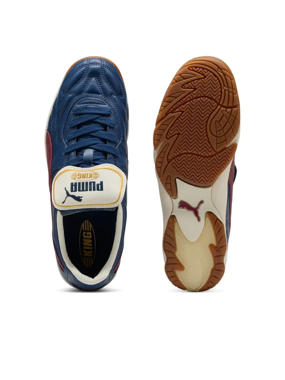 Кроссовки PUMA King Indoor 'Navy Red' — изображение 3 из 6, темно-синий