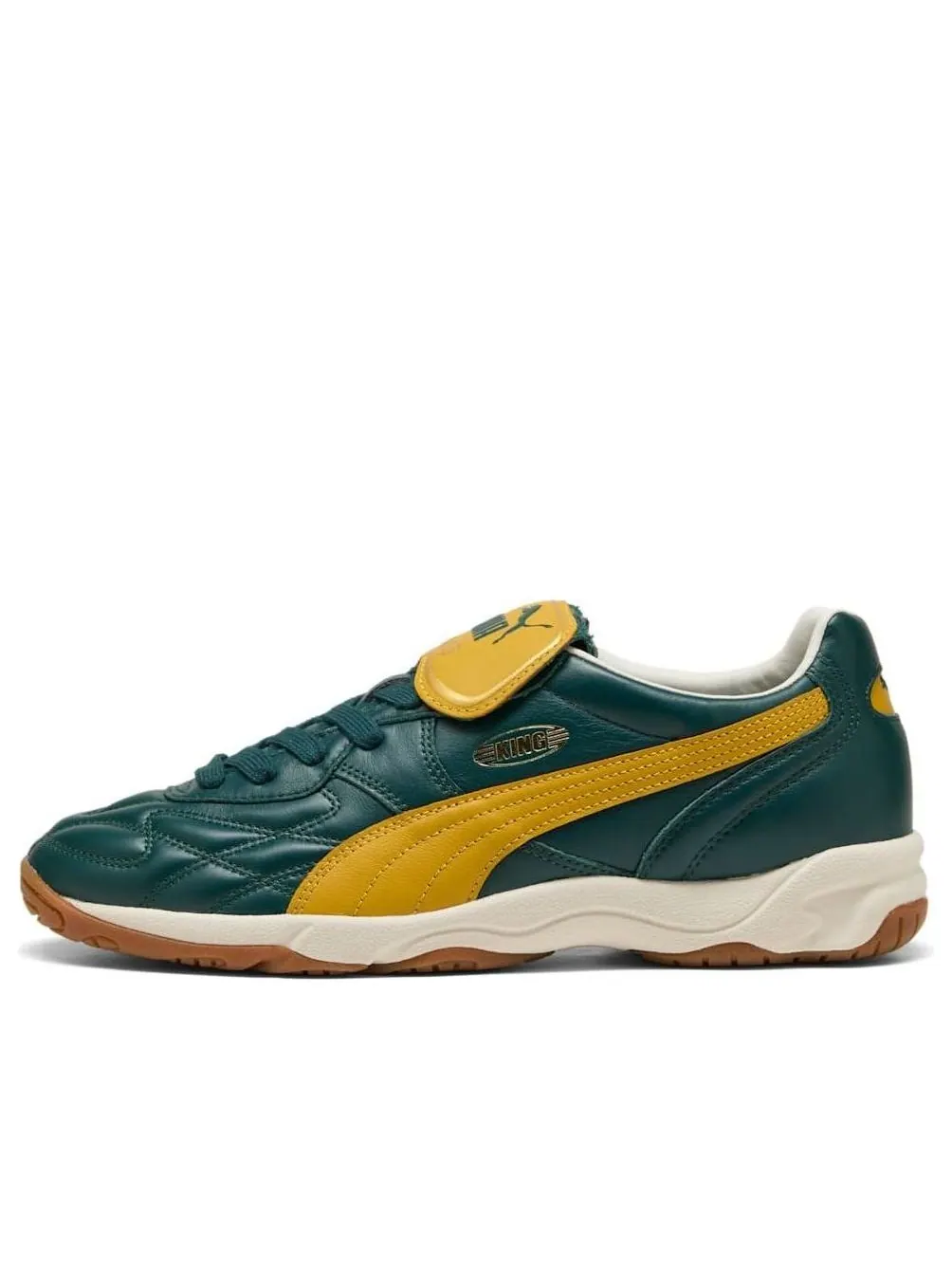 Puma King Indoor 'Green Yellow' — изображение 1 из 6, зеленый/желтый