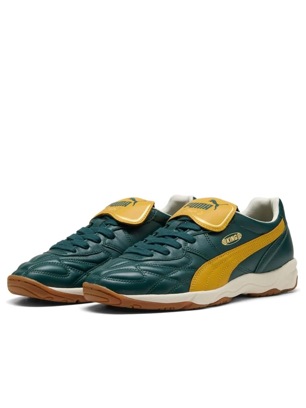Puma King Indoor 'Green Yellow' — изображение 2 из 6, зеленый/желтый