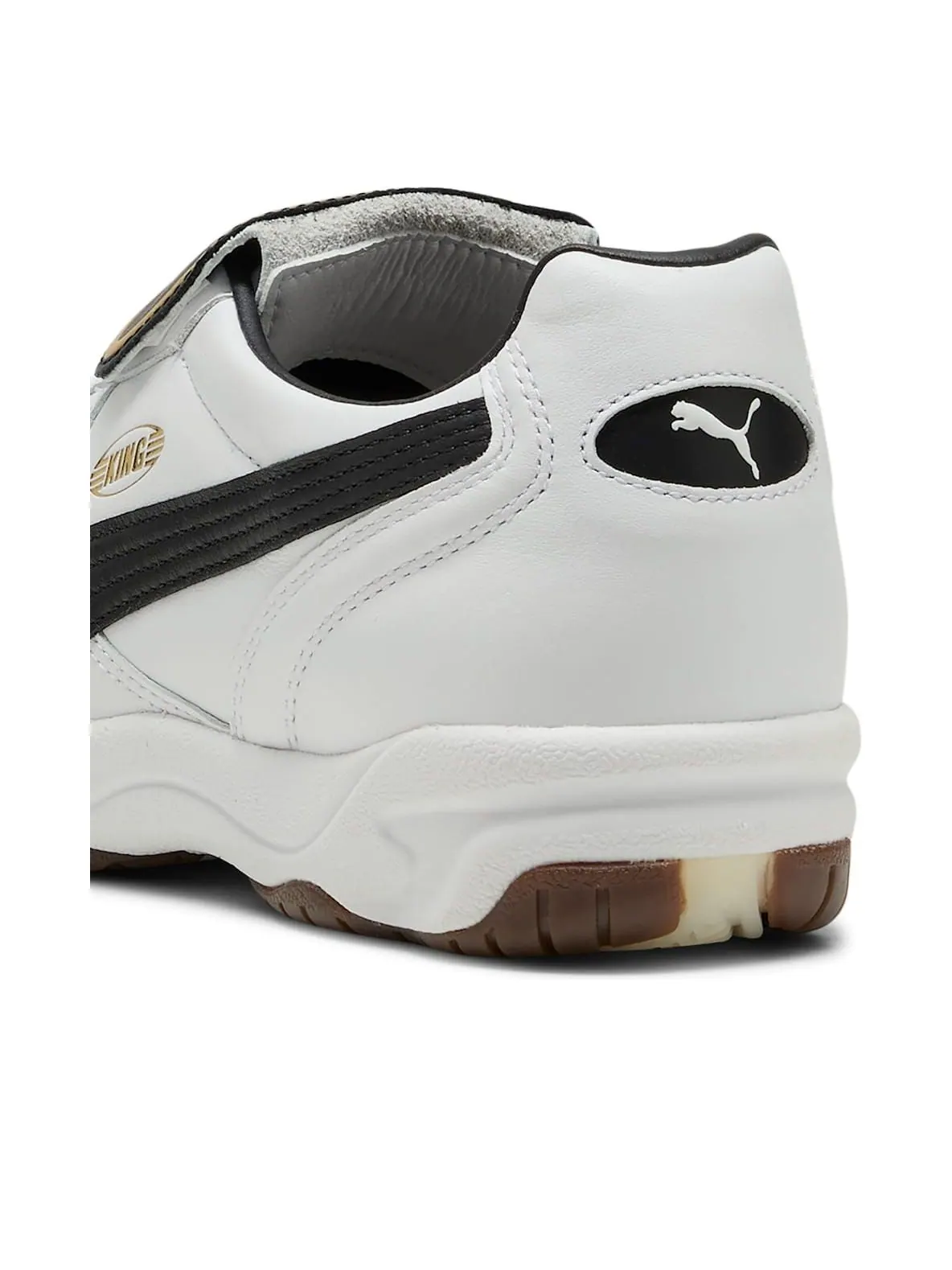 Кроссовки PUMA King Indoor 'White Black' — изображение 4 из 6, белый