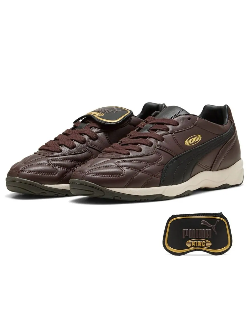 Puma King Indoor 'Brown Black' — изображение 2 из 6, коричневый/черный