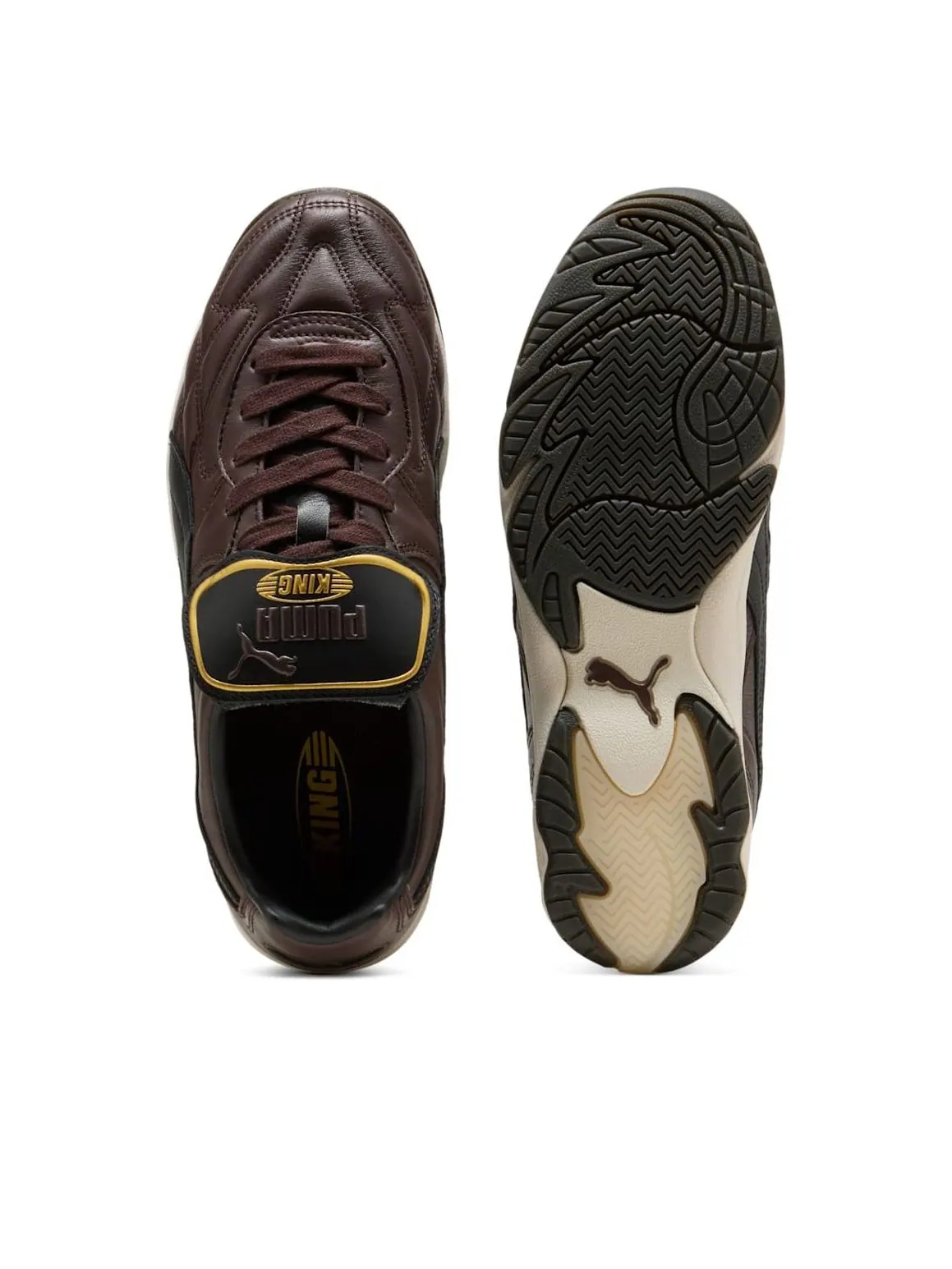 Puma King Indoor 'Brown Black' — изображение 3 из 6, коричневый/черный