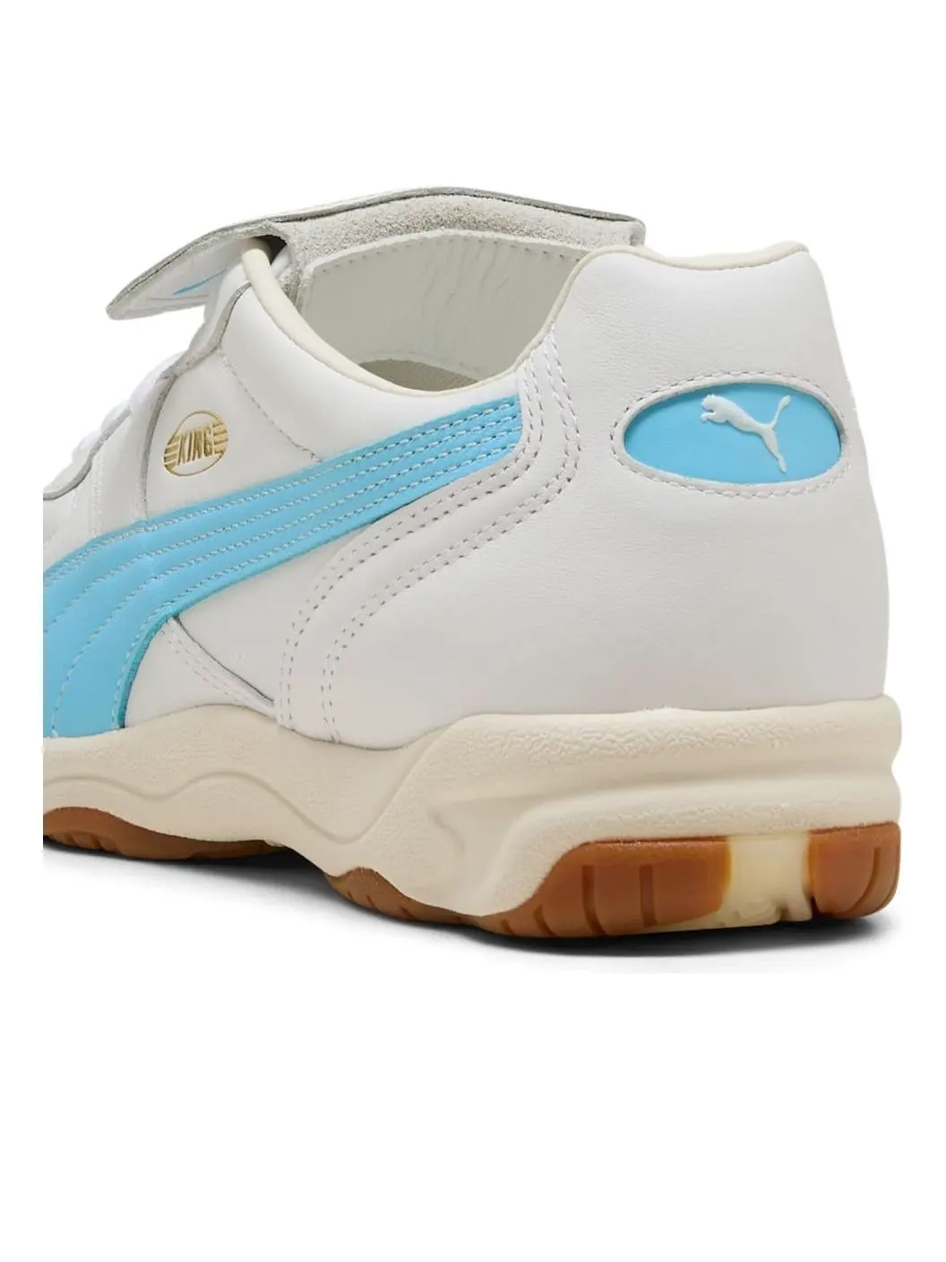 Puma King Indoor 'White Light Blue' — изображение 4 из 6, белый/светлый синий