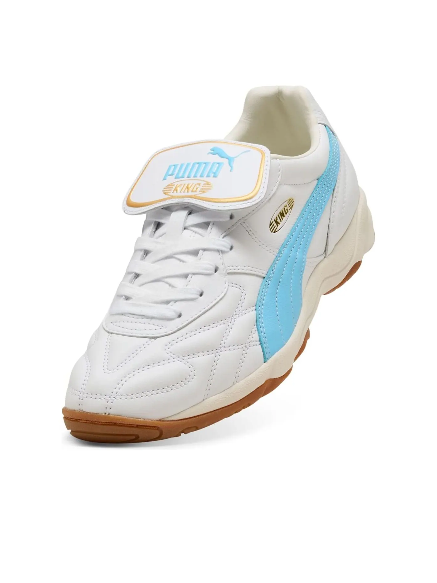 Puma King Indoor 'White Light Blue' — изображение 5 из 6, белый/светлый синий